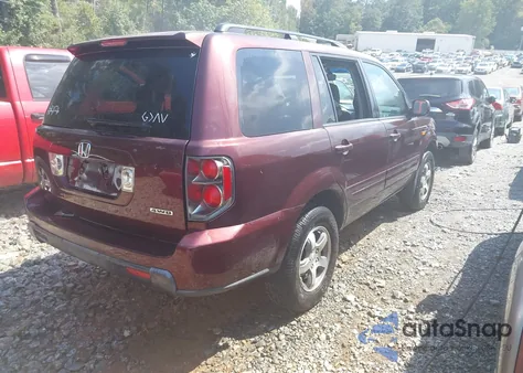 2007 Honda Pilot Ex-L из США, поврежденный, VIN 2HKYF18637H536664
